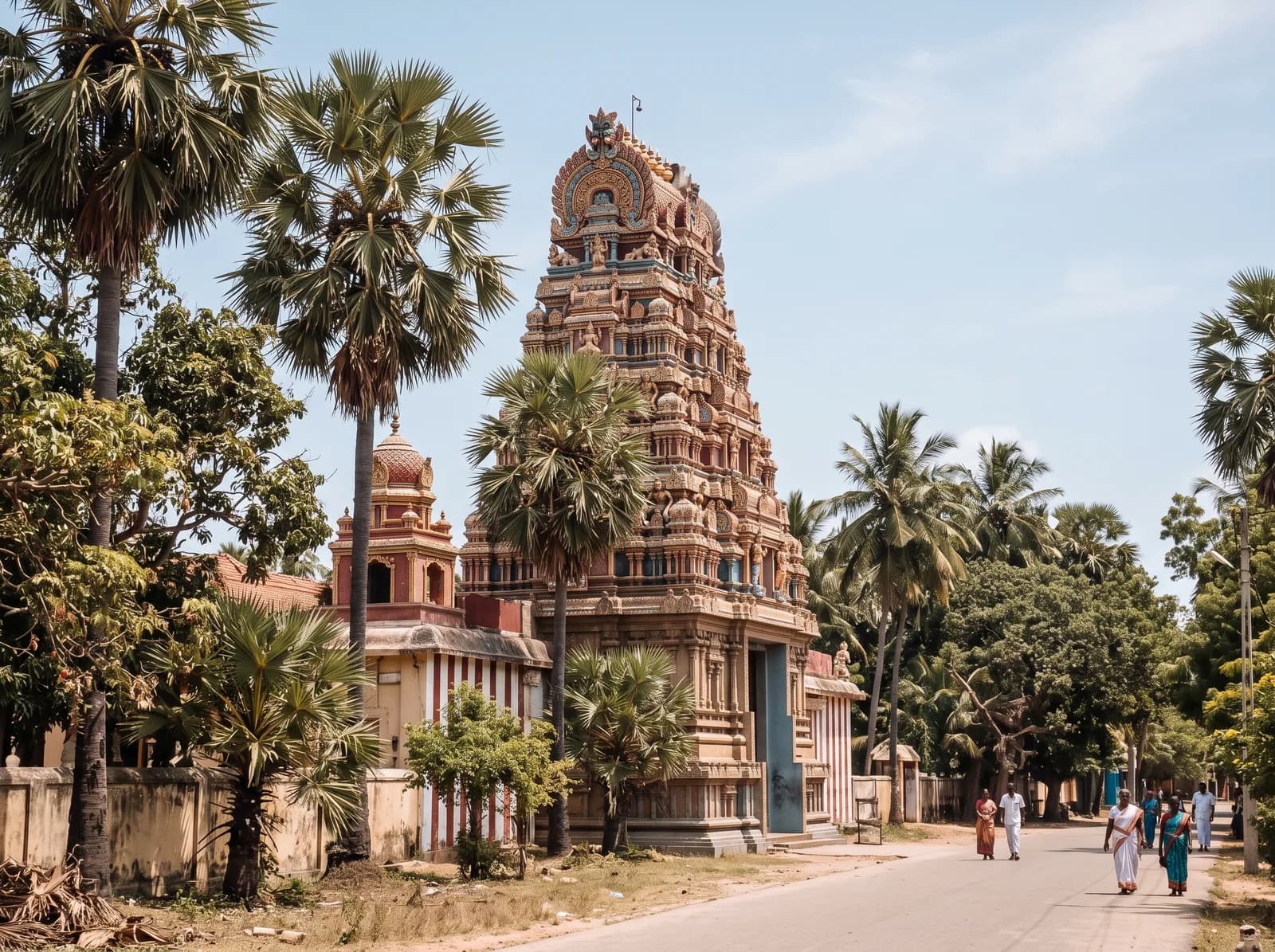 Sri Lankan train journey scenery